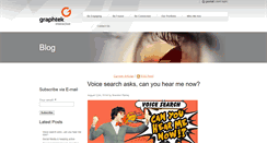 Desktop Screenshot of blog.graphtek.com
